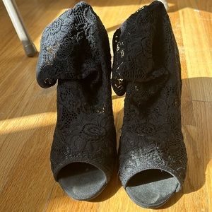 Black Lace heels